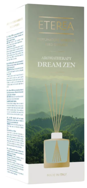 ETEREA Reed Dream Zen edição SPA difusor de varetas 200 ml. Difusor de varetas ETEREA com fragrância para casa EDIÇÂO LIMITADA