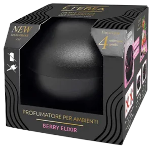 ETEREA Hydrocristal Berry Elixir ambientador decorativo em gel 130 ml. Ambientador decorativo Hydrocristal