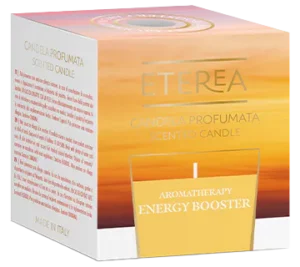 ETEREA Vela Energy Booster edição SPA vela perfumada 120 g. Edição Limitada Bem-Estar ETEREA