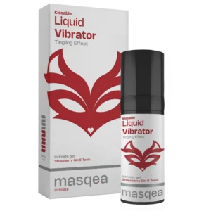 MASQEA Kissable Liquid Vibrator - Gel Íntimo Beijável 15 ml